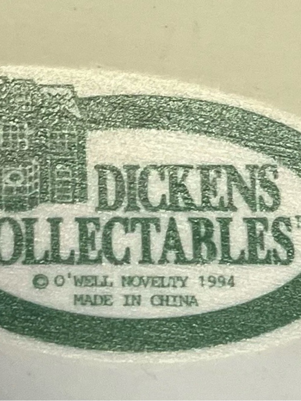 Dickens Collectibles ~ Town Series ~ Hand Painted ~ Porcelain House - Picture 4 of 4
